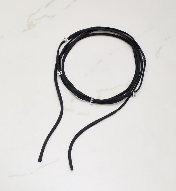  「【CEPIE./セピエ】レタリングコードネックレス」|リング|