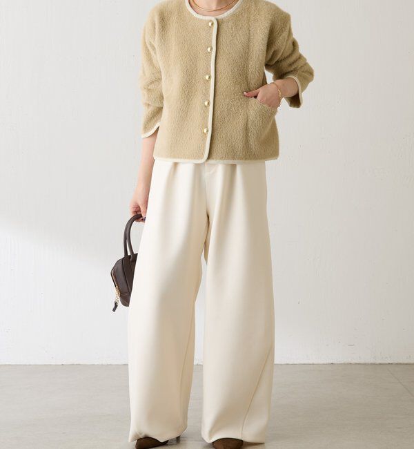  「裾切替ダンボールパンツ」|チノ|