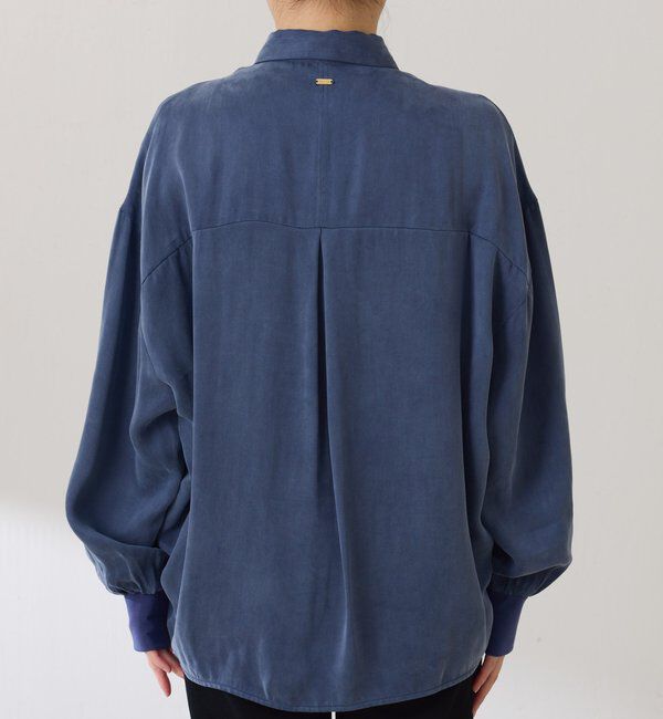  「スキッパー袖リブブラウス」|シャツ・ブラウス|