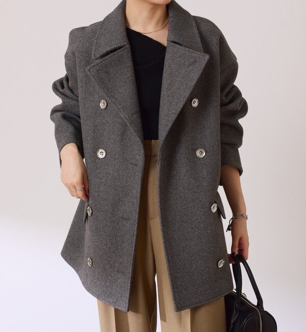  「メタルボタンPコート」|その他|