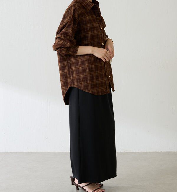  「メタルボタンチェックシャツ」|シャツ・ブラウス|