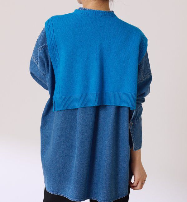  「【PAPILLONNER/パピヨネ】アレンジニットストール」|マフラー|