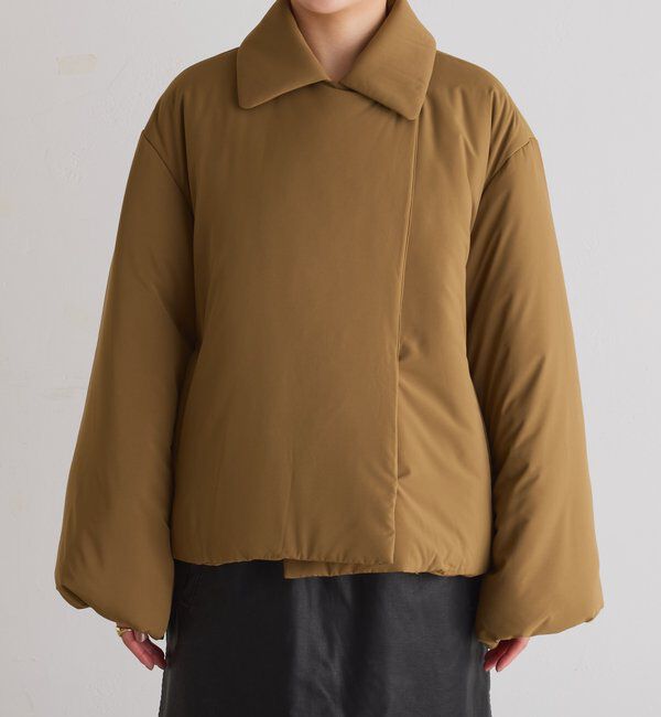  「【洗えるコート/500g】ウォッシャブル中綿ジャケット」|その他|