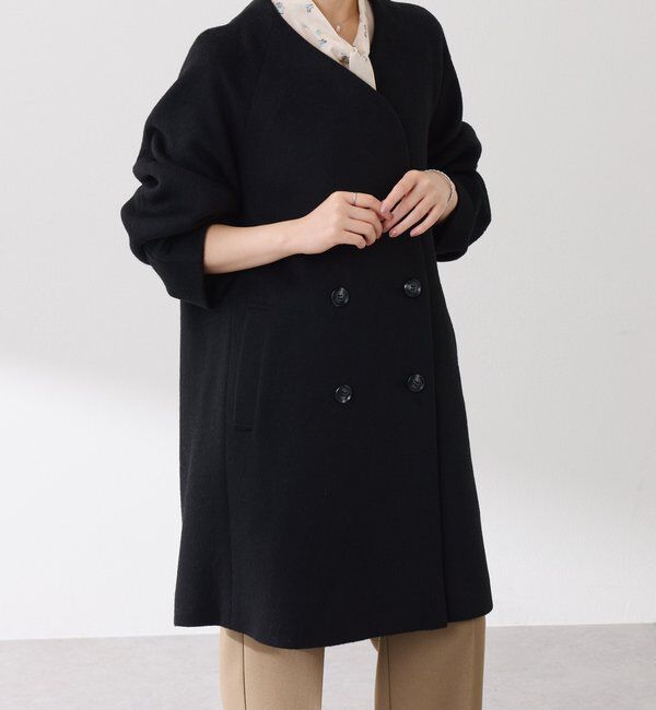  「ノーカラーダブルコート」|その他|