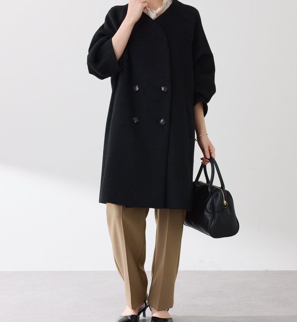  「ノーカラーダブルコート」|その他|