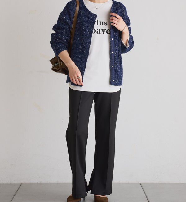  「plus soave ロゴロンT」|Tシャツ・カットソー|