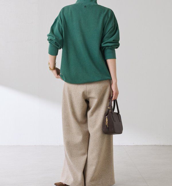  「ハーフジップスウェット」|Tシャツ・カットソー|