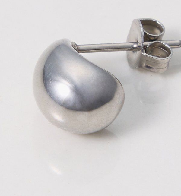  「【PAPILLONNER/パピヨネ】ステンレスドロップピアス」|リング|