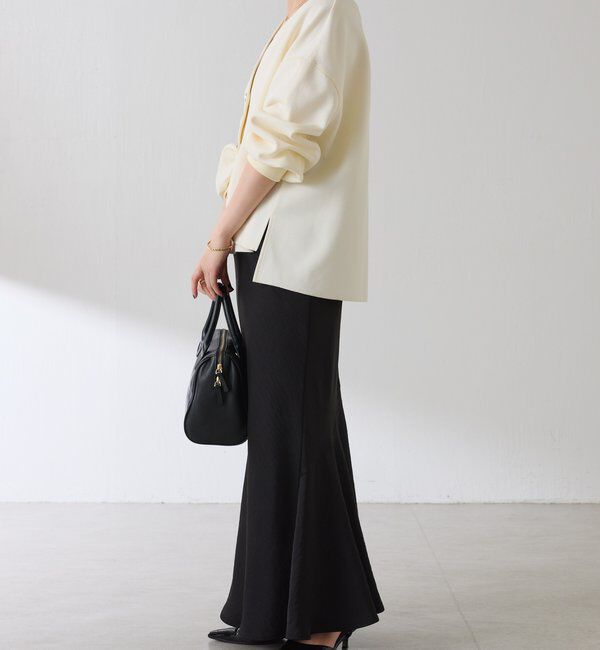  「メタル釦ジョーゼットカーディガン」|Tシャツ・カットソー|