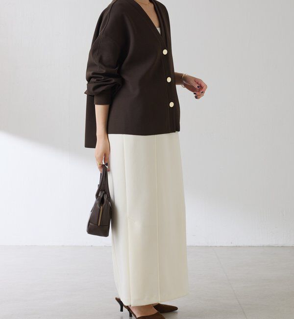  「メタル釦ジョーゼットカーディガン」|Tシャツ・カットソー|