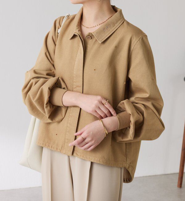  「Q.anos 2WAYデニムシャツ」|シャツ・ブラウス|