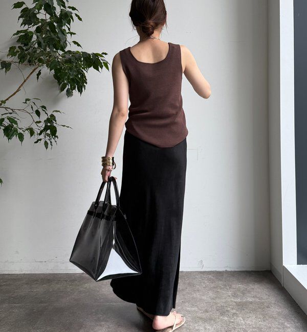  「スクエアニットタンク」|ニット・セーター|