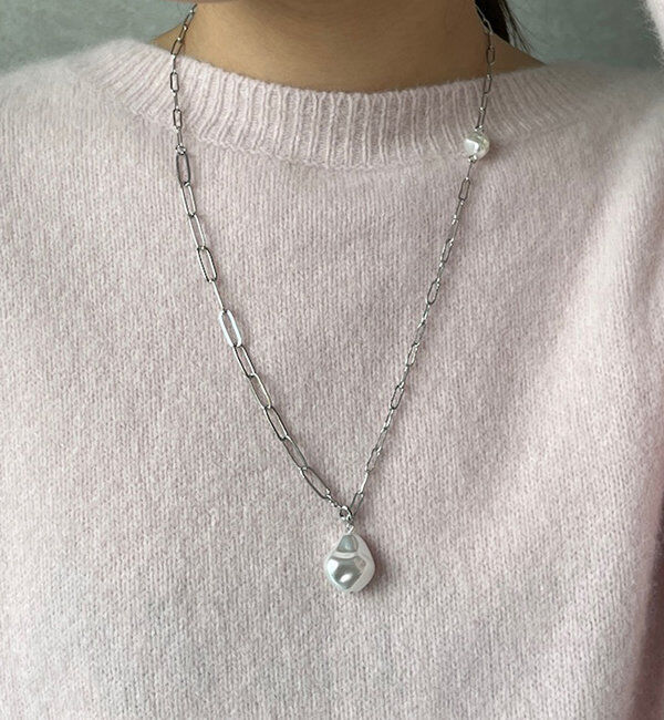  「ワントップパールネックレス」|ネックレス|