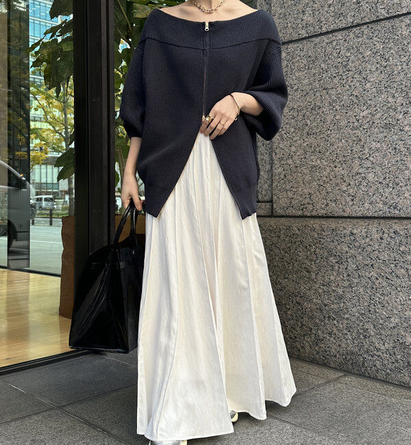  「パネルプリーツスカート」|スカート|