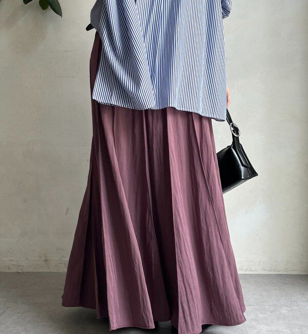  「パネルプリーツスカート」|スカート|