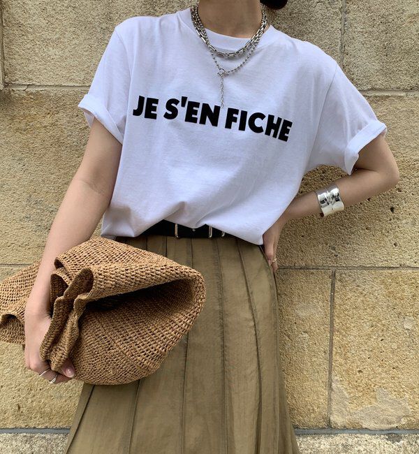  「【新色追加】JES'EN FICHEフロッキーロゴTEE」|Tシャツ・カットソー|