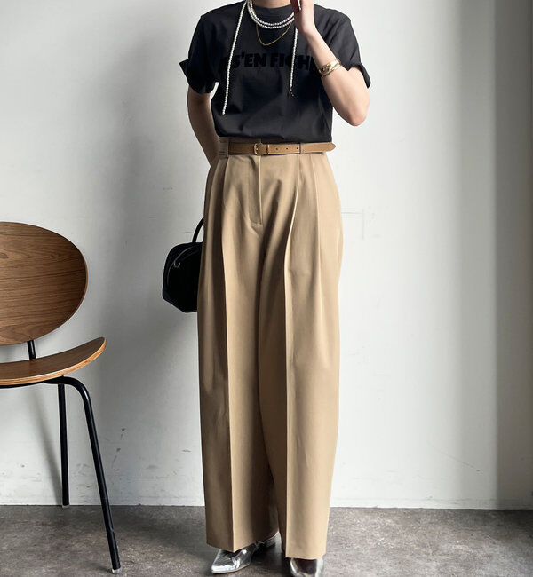  「【新色追加】JES'EN FICHEフロッキーロゴTEE」|Tシャツ・カットソー|