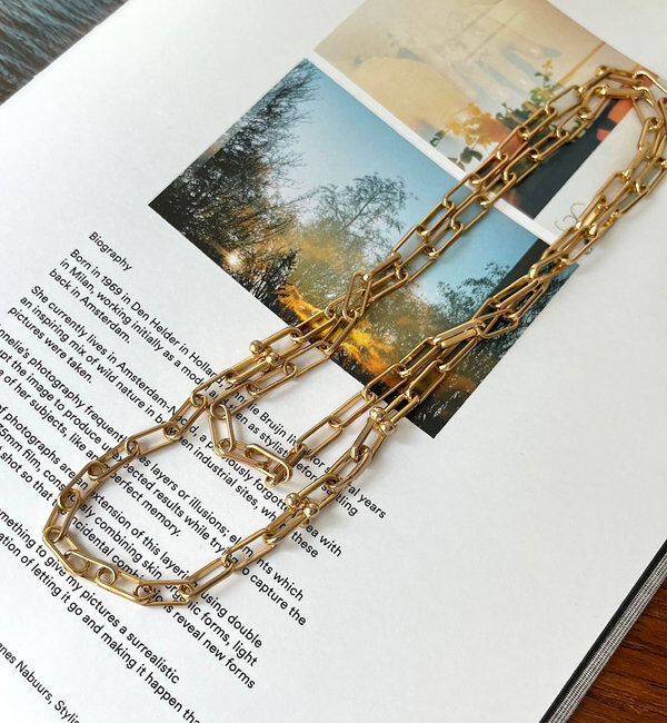  「デザインチェーン2WAYネックレス」|ネックレス|