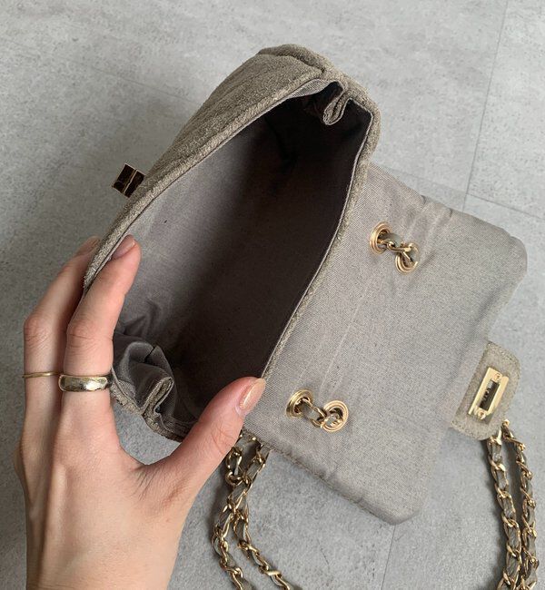  「キルティングスウェードショルダー」|トートバッグ|