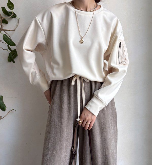  「【WEB限定】MA1ポケットプルオーバー＋タイトスカートセット」|スーツ|