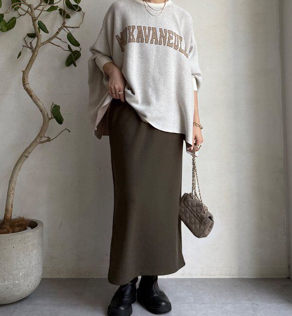  「【WEB限定】MA1ポケットプルオーバー＋タイトスカートセット」|スーツ|