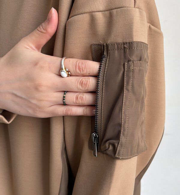  「【WEB限定】MA1ポケットプルオーバー＋タイトスカートセット」|スーツ|