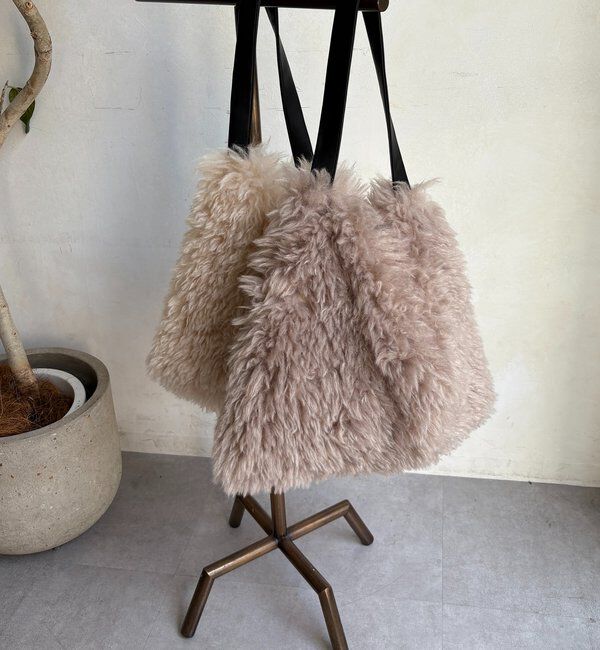  「ビッグエコファーバッグ」|トートバッグ|