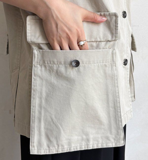  「レザーカラーカバーオールジャケット」|ブルゾン・スタジャン|