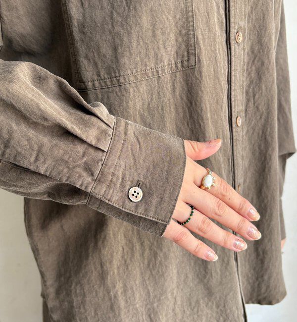  「【セットアップ対応】ピグメントライクシャツ」|シャツ・ブラウス|