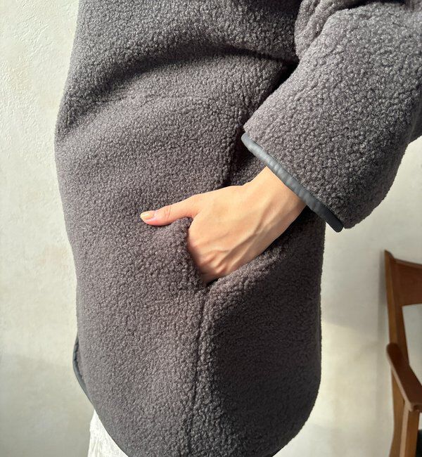  「リバーシブルボアコート」|その他|