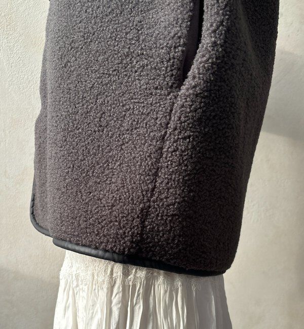  「リバーシブルボアコート」|その他|