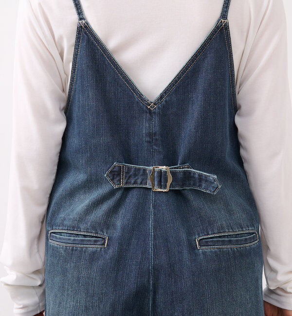  「【シーズン問わず使える】デニムサロペット」|ワンピース|