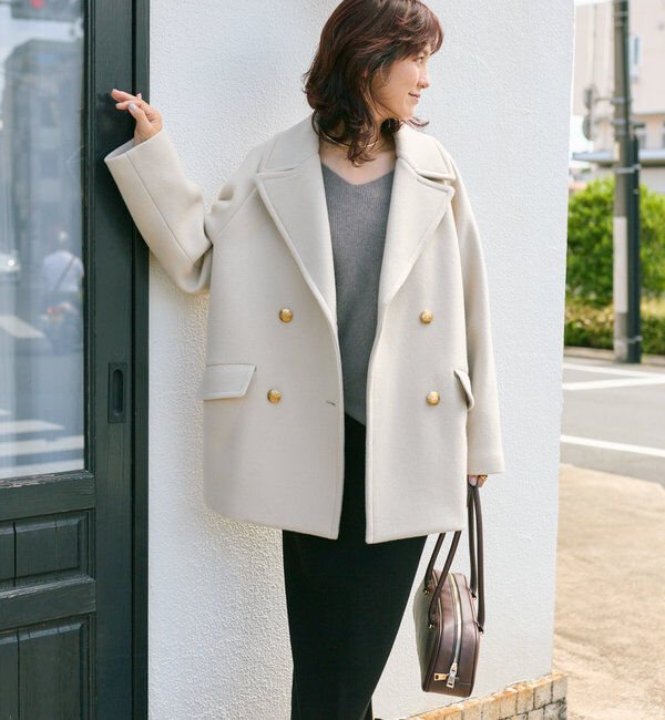  「【2サイズ展開】ラグランPコート」|その他|