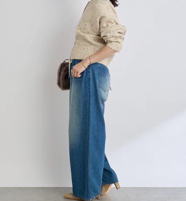  「【カーディガンとしても着れる】ショートZIPニット」|ニット・セーター|