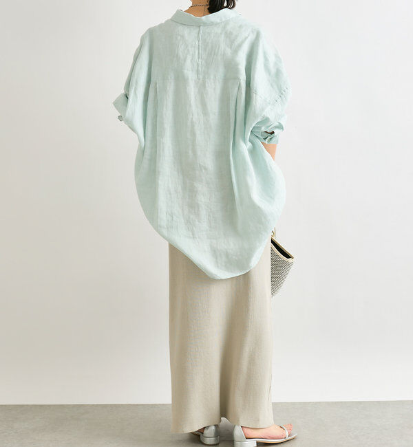  「【美シルエット】コットンリブニットスカート」|スカート|