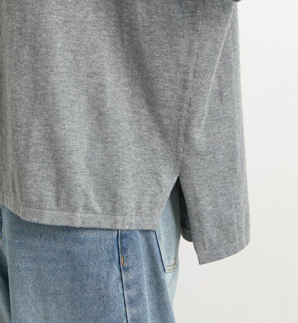  「【MONN.:. （モン）】LOOSE KNIT Tee」|ニット・セーター|