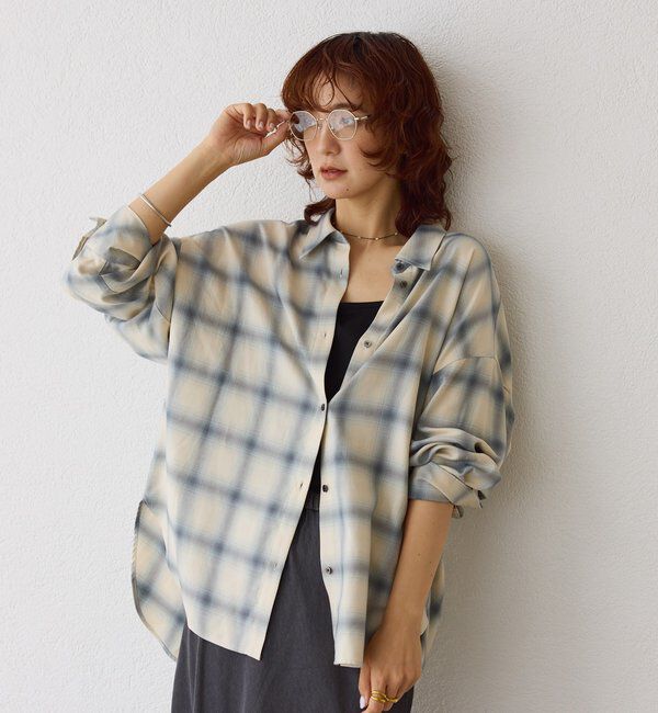  「【こなれ感◎】メタルクリアサングラス」|サングラス|