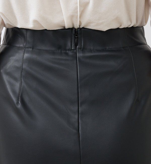  「合皮タイトスカート」|スカート|