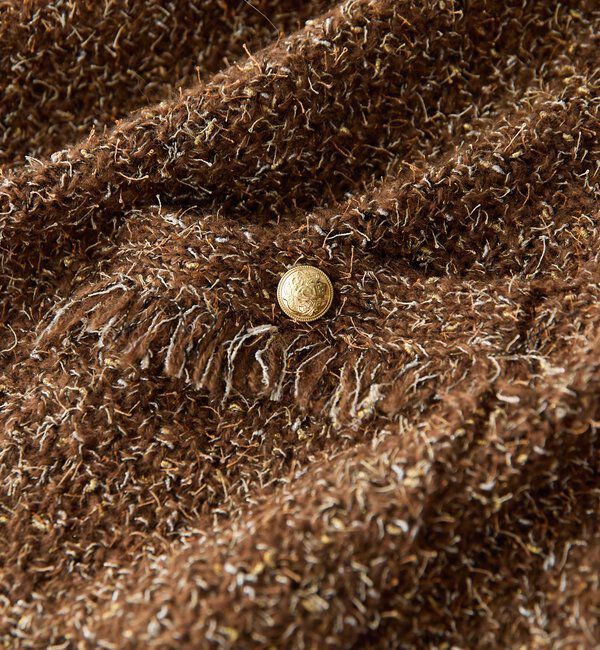  「【品のある着こなしに】リンクスツイードカーデ」|カーディガン|