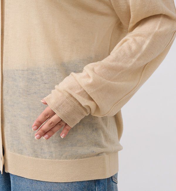  「【MYSELFbyRD（マイセルフバイリヴドロワ）】ニットカーディガン」|カーディガン|