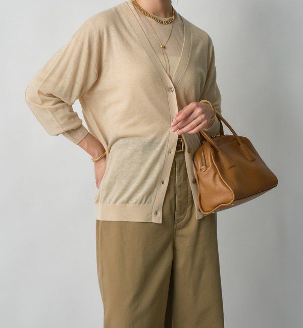  「【MYSELFbyRD（マイセルフバイリヴドロワ）】ニットカーディガン」|カーディガン|