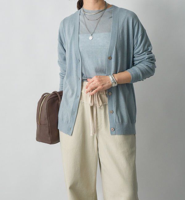  「【MYSELFbyRD（マイセルフバイリヴドロワ）】ニットカーディガン」|カーディガン|