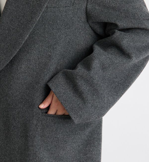  「【大人ハンサム】ウールビーバーテーラードコート」|その他|