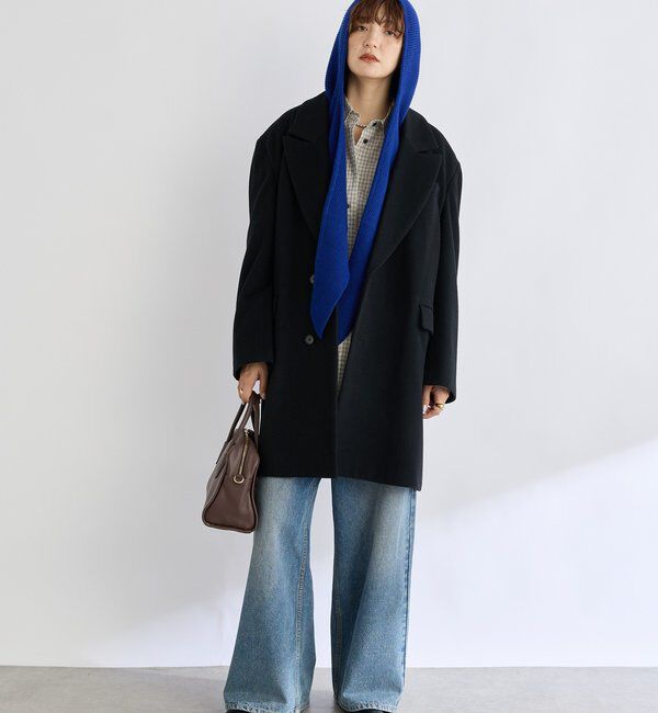  「【大人ハンサム】ウールビーバーテーラードコート」|その他|