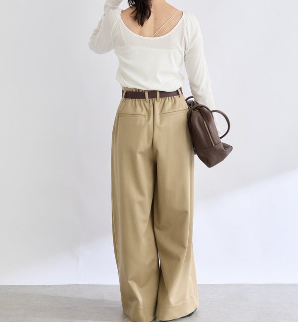  「【リバイバル/新色追加】バレリーナネックカットソー」|Tシャツ・カットソー|