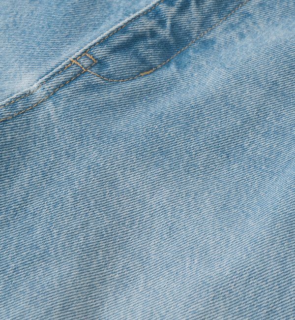  「【MONN.:.(モン)】ルーズペインターデニム」|デニム|