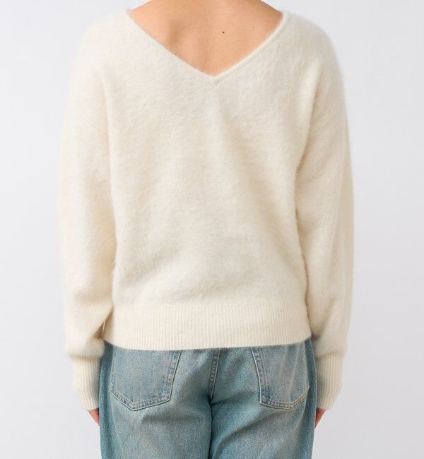  「【最高気温5度の寒い日に！/リバイバル】ファーヤーン2WAYニット」|ニット・セーター|