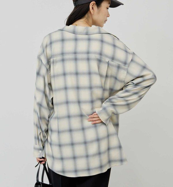  「オンブレチェックシャツ」|シャツ・ブラウス|