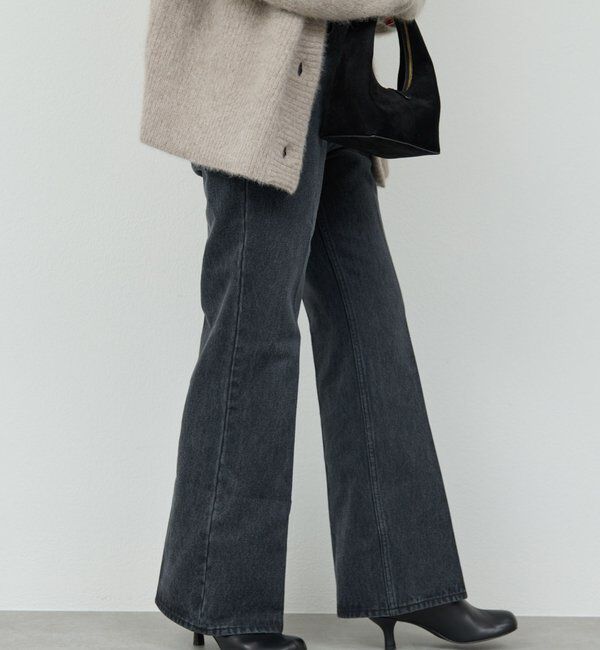  「センタークリースフレアデニム」|デニム|