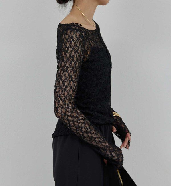  「【La nature linge】NEWレースカットソー」|Tシャツ・カットソー|